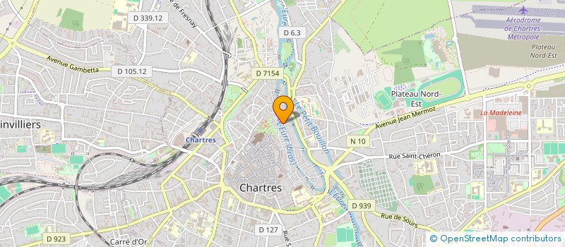 localisation de l'entreprise SCI SAINT SAUVEUR 68 à CHARTRES