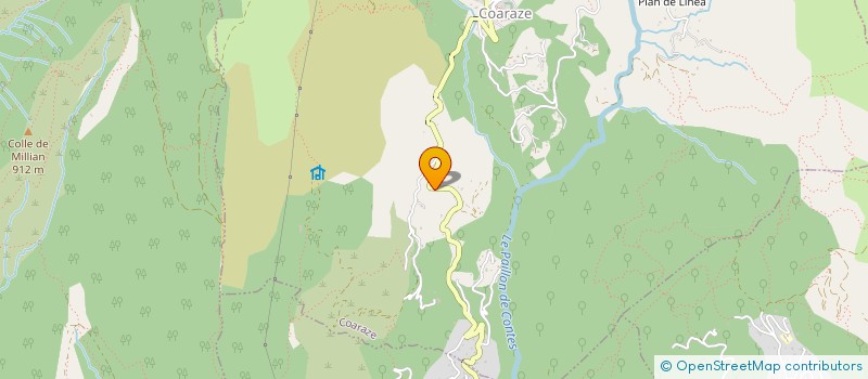 localisation de l'entreprise SCI SAINT SEBASTIEN  COARAZE