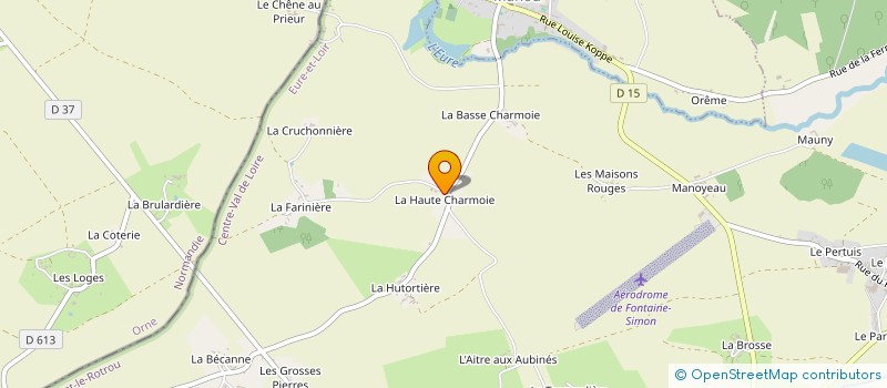 localisation de l'entreprise SCI SAINT SIMON à FONTAINE-SIMON