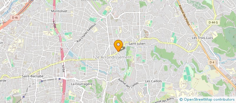 localisation de l'entreprise SCI SAINT SORLIN à MARSEILLE