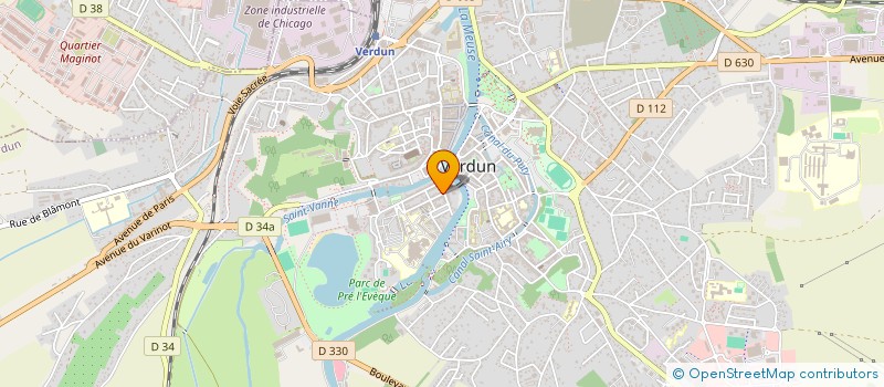 localisation de l'entreprise SCI SAINT-SULPICE à VERDUN