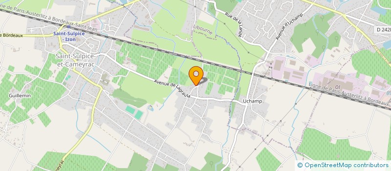 localisation de l'entreprise SCI SAINT SULPICE  SAINT-SULPICE-ET-CAMEYRAC