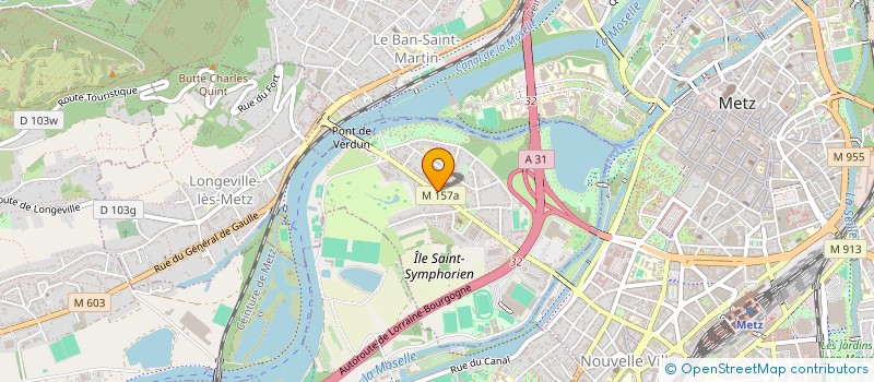 localisation de l'entreprise SCI SAINT SYMPHORIEN  SCY-CHAZELLES