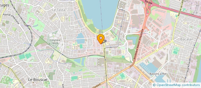 localisation de l'entreprise SCI SAINT THEODORE  BRUGES