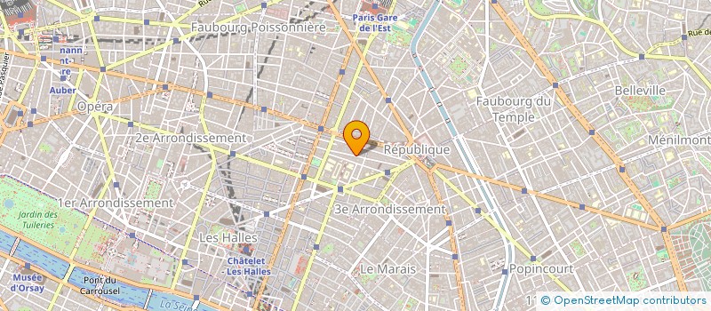 localisation de l'entreprise SCI SAINT TROP  PARIS