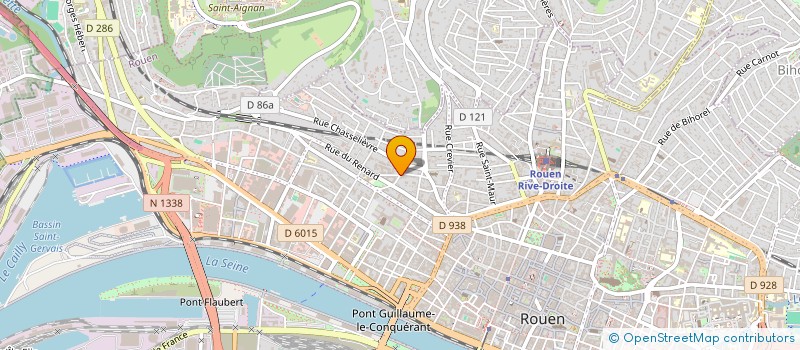 localisation de l'entreprise SCI SAINT UZEC  ROUEN