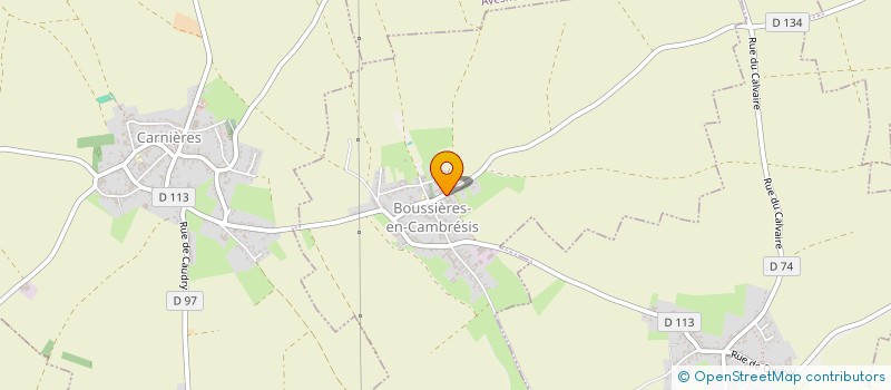 localisation de l'entreprise SCI SAINT VAAST DU CAMBRESIS à BOUSSIERES-EN-CAMBRESIS