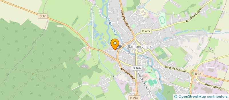 localisation de l'entreprise SCI SAINT VALENTIN  RAMBERVILLERS