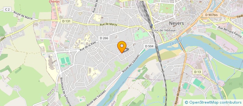 localisation de l'entreprise SCI SAINT VALENTIN à NEVERS
