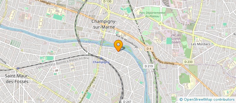 localisation de l'entreprise SCI SAINT VALENTIN à SAINT-MAUR-DES-FOSSES