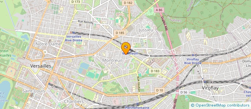 localisation de l'entreprise SCI SAINT VENNEC à VERSAILLES