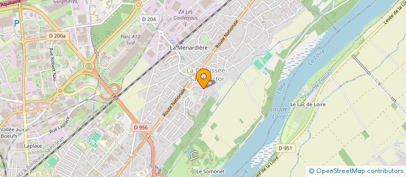 localisation de l'entreprise SCI SAINT VICTOR à LA CHAUSSEE-SAINT-VICTOR
