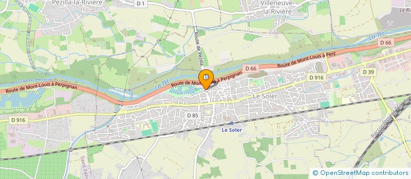 localisation de l'entreprise SCI SAINT VINCENT  LE SOLER