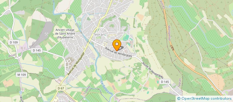 localisation de l'entreprise SCI SAINT VINCENT  TEYRAN