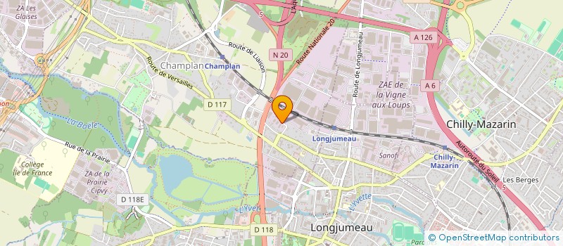 localisation de l'entreprise SCI SAINT VINCENT  CHAMPLAN