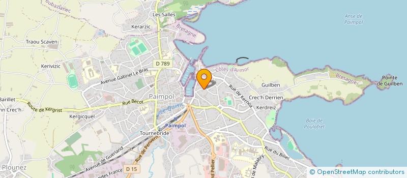 localisation de l'entreprise SCI SAINT VINCENT  PAIMPOL