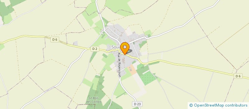 localisation de l'entreprise SCI SAINT VINCENT  HANNESCAMPS