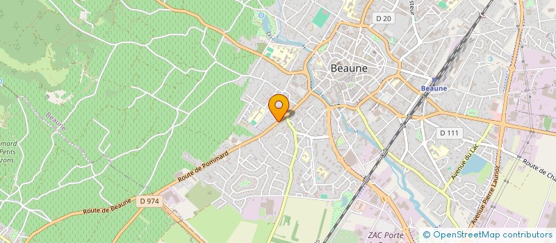 localisation de l'entreprise SCI SAINT VINCENT à BEAUNE