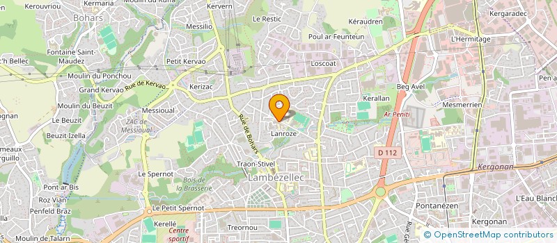 localisation de l'entreprise SCI SAINT VINCENT DE PAUL  BREST