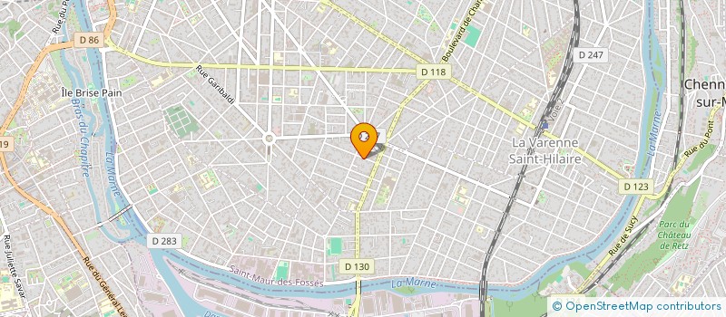 localisation de l'entreprise SCI SAINT VINCENT DE PAUL à SAINT-MAUR-DES-FOSSES