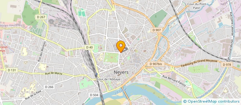 localisation de l'entreprise SCI SAINT VITTE à NEVERS