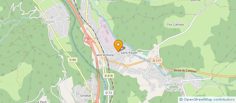 localisation de l'entreprise SCI SAINT VOLUSIEN à SAINT-PAUL-DE-JARRAT