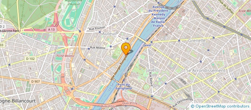 localisation de l'entreprise SCI SAINT WANDRILLE  PARIS