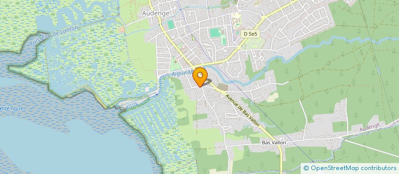 localisation de l'entreprise SCI SAINT YVES 1  AUDENGE