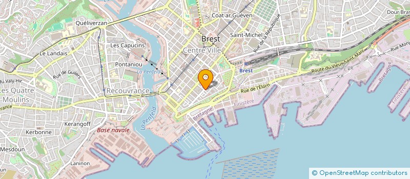 localisation de l'entreprise SCI SAINT YVES  BREST