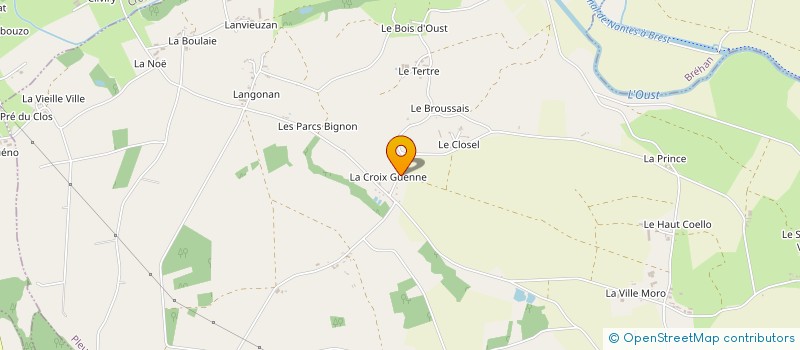 localisation de l'entreprise SCI SAINTE ANNE 2  PLEUGRIFFET