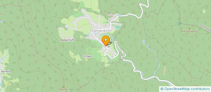 localisation de l'entreprise SCI SAINTE ANNE  THANNENKIRCH