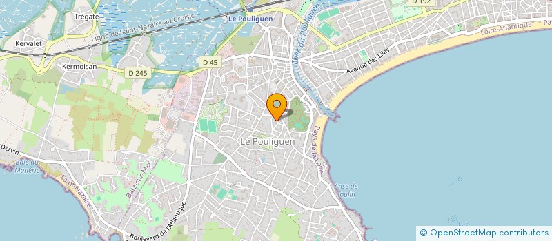 localisation de l'entreprise SCI SAINTE ANNE à LE POULIGUEN