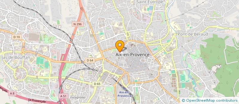 localisation de l'entreprise SCI SAINTE-ANNE  AIX-EN-PROVENCE