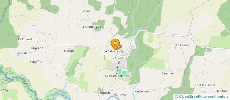 localisation de l'entreprise SCI SAINTE ANNE à LARRE