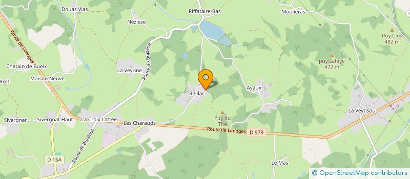 localisation de l'entreprise SCI SAINTE ANNE  CHATEAUNEUF-LA-FORET