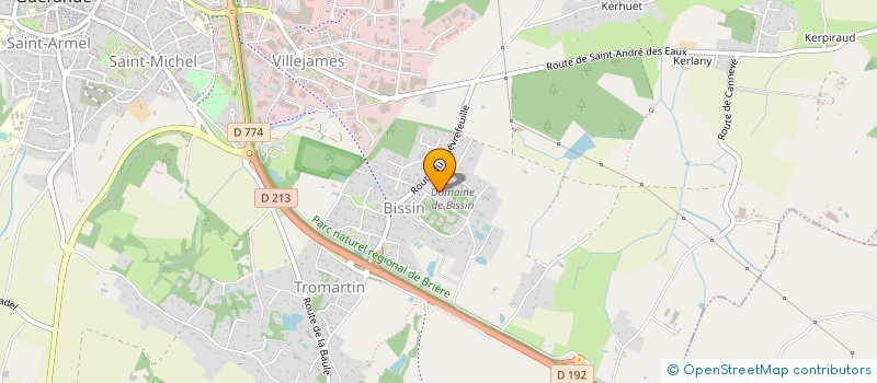 localisation de l'entreprise SCI SAINTE ANNE  GUERANDE