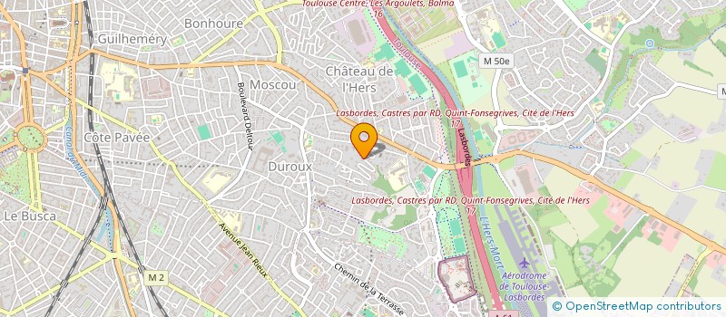 localisation de l'entreprise SCI SAINTE ANNE à TOULOUSE