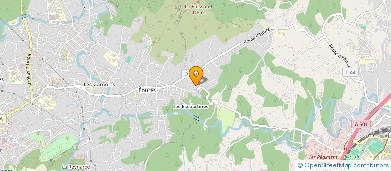 localisation de l'entreprise SCI SAINTE-ANNE à AUBAGNE