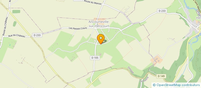 localisation de l'entreprise SCI SAINTE ANNE  ANCOURTEVILLE-SUR-HERICOURT