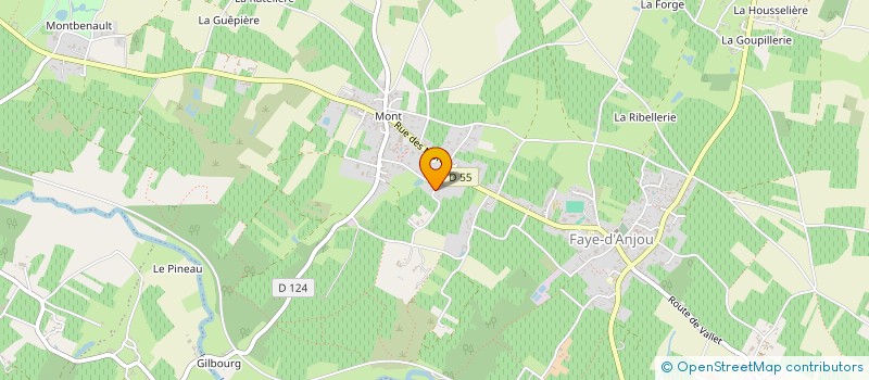 localisation de l'entreprise SCI SAINTE ANNE  TERRANJOU