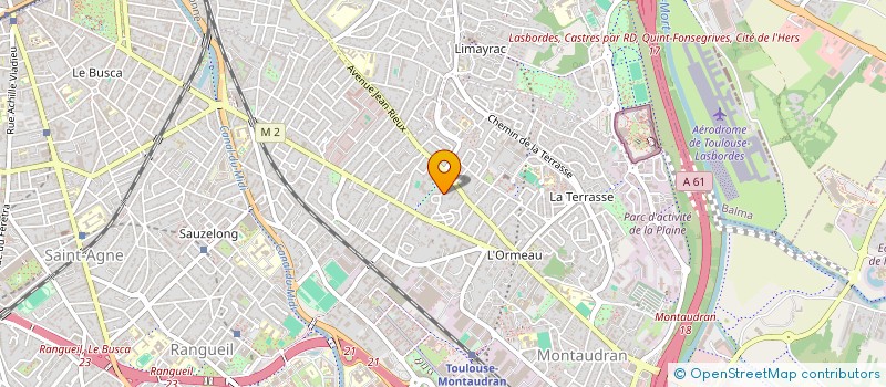 localisation de l'entreprise SCI SAINTE ANNE à TOULOUSE