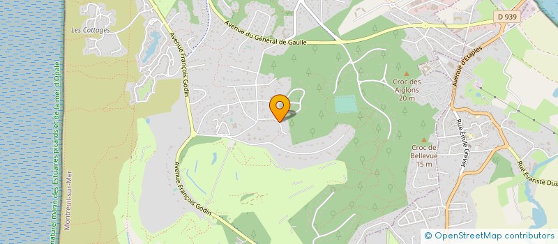 localisation de l'entreprise SCI SAINTE BARBE à LE TOUQUET-PARIS-PLAGE