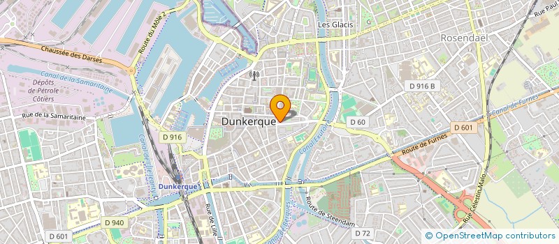 localisation de l'entreprise SCI SAINTE BARBE à DUNKERQUE