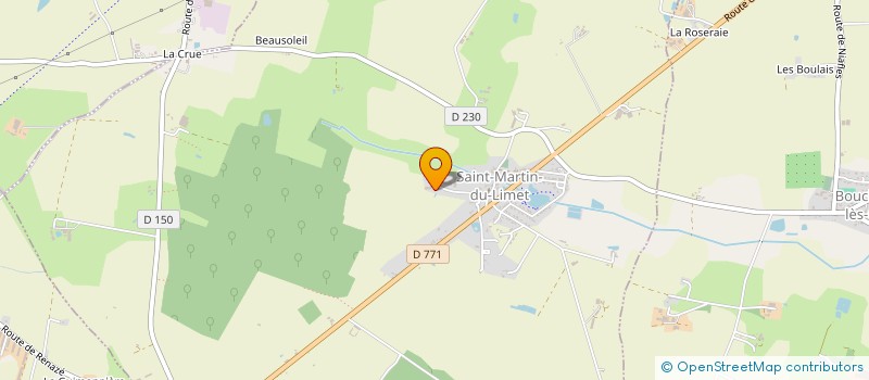 localisation de l'entreprise SCI SAINTE BARBE  SAINT-MARTIN-DU-LIMET