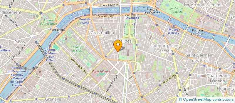 localisation de l'entreprise SCI SAINTE CATHERINE à NEUILLY-SUR-SEINE