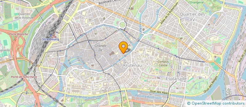 localisation de l'entreprise SCI SAINTE CECILE  STRASBOURG