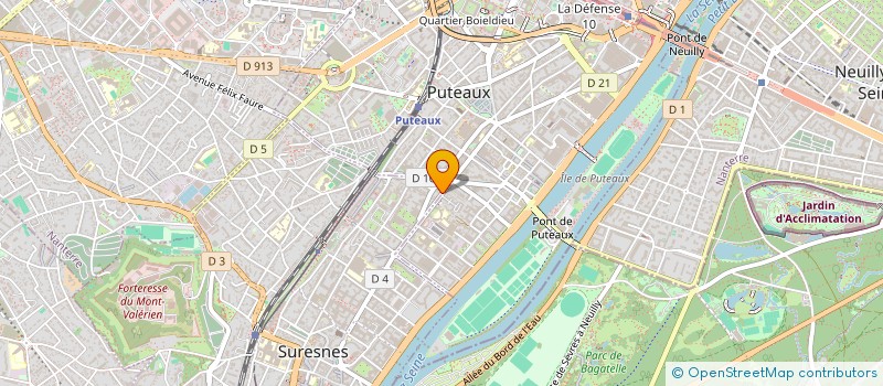 localisation de l'entreprise SCI SAINTE CLAIRE à SURESNES