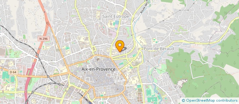 localisation de l'entreprise SCI SAINTE CLAIRE à AIX-EN-PROVENCE