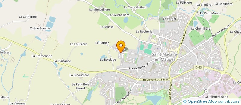 localisation de l'entreprise SCI SAINTE CLOTHILDE à SEVREMOINE