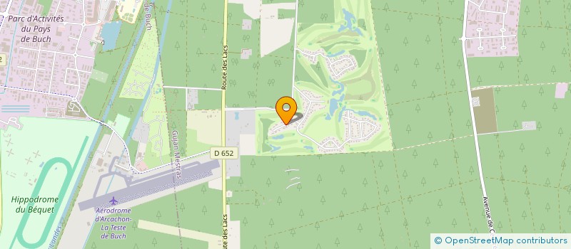 localisation de l'entreprise SCI SAINTE CLOTHILDE  GUJAN-MESTRAS